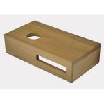 Oak planchet 40 x 21 x 10 cm links 1