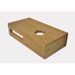 Oak planchet 40 x 21 x 10 cm rechts 1